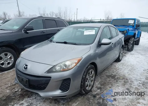 2012 Mazda Mazda3 I Sport z USA, uszkodzony, nr VIN JM1BL1UF3C1531633